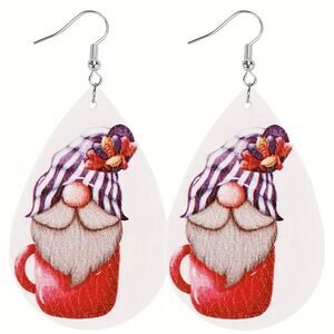 👋 Knome W Turkey Hat Earrings | Mix And Match 3/$20